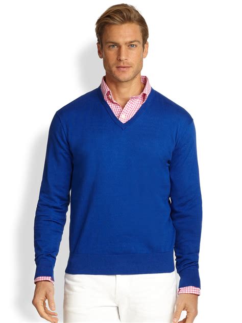 royal blue sweater men's.